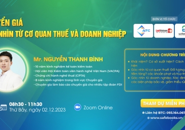Hội thảo: “Chuyển giá - Góc nhìn từ cơ quan thuế và doanh nghiệp".