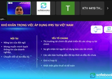 Hội thảo online “Đón đầu xu hướng - Tinh hoa chuẩn mực IFRS”