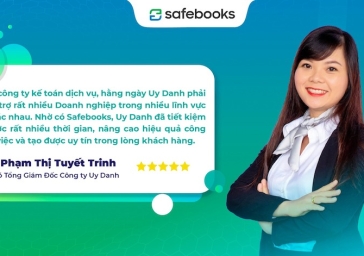 Safebooks giải pháp tối ưu - Tạo uy tín dành cho đơn vị kế toán dịch vụ