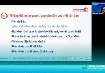 [Tài ngay] Tài liệu "Hướng dẫn đọc và tra cứu văn bản pháp luật dành cho kế toán"