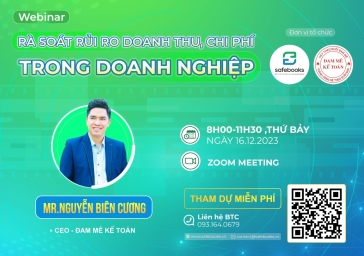 Hội thảo "Rà soát rủi ro doanh thu – chi phí trong Doanh nghiệp"
